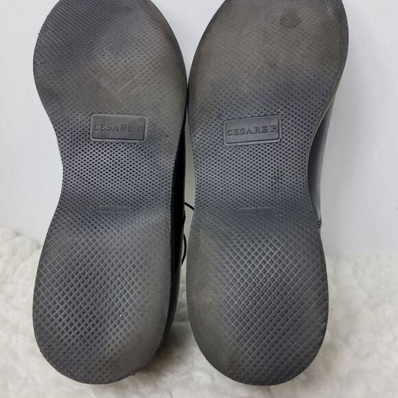 Cesare Paciotti Mens Shoes  Size 7 Black Leather Oxford Derby Luxury - Picture 12 of 12